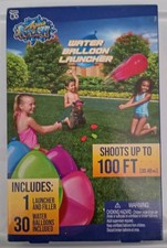 Aqua Splash Water Balloon Launcher Sling Shot - Up to 100 ft 30 Water Balloons