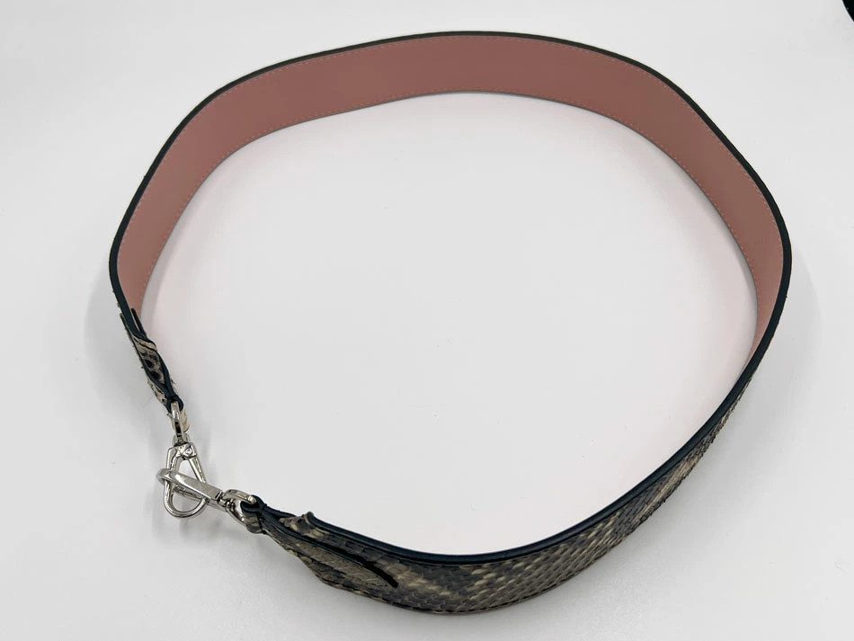 LOUIS VUITTON Python Shoulder Strap Calf Leather … - image 2