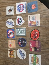 15X LOT DE SOUS-VERRES A BIÈRE VINTAGE