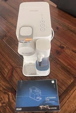 Nespresso EN510W Lattissima One Espresso Machine Milk Frother White & Pod Holder