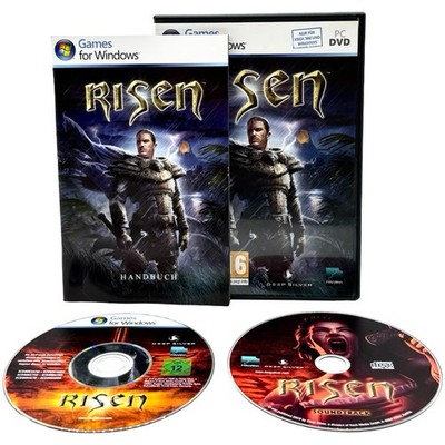 Risen PC DVD gereinigte Hülle mit Handbuch + Soundtrack-Disc Deutsch