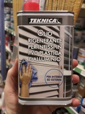 TEKNICA 500ml Olio Rigenerante per Infissi in PVC, Alluminio  Casa Auto Giardino