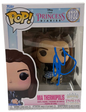 Anne Hathaway Signed Mia Thermopolis Funko Princess Diaries Autograph Beckett