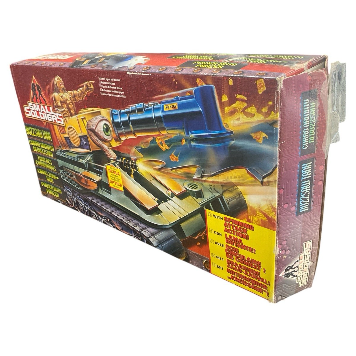 Small Soldiers BUZZSAW TANK Ocula付き Small Soldiers Movie Buzzsaw Tank with Exclusive Ocula