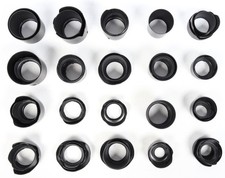 Wiele różnych markowych osłon obiektywu do mocowania Canon (różne okapy)