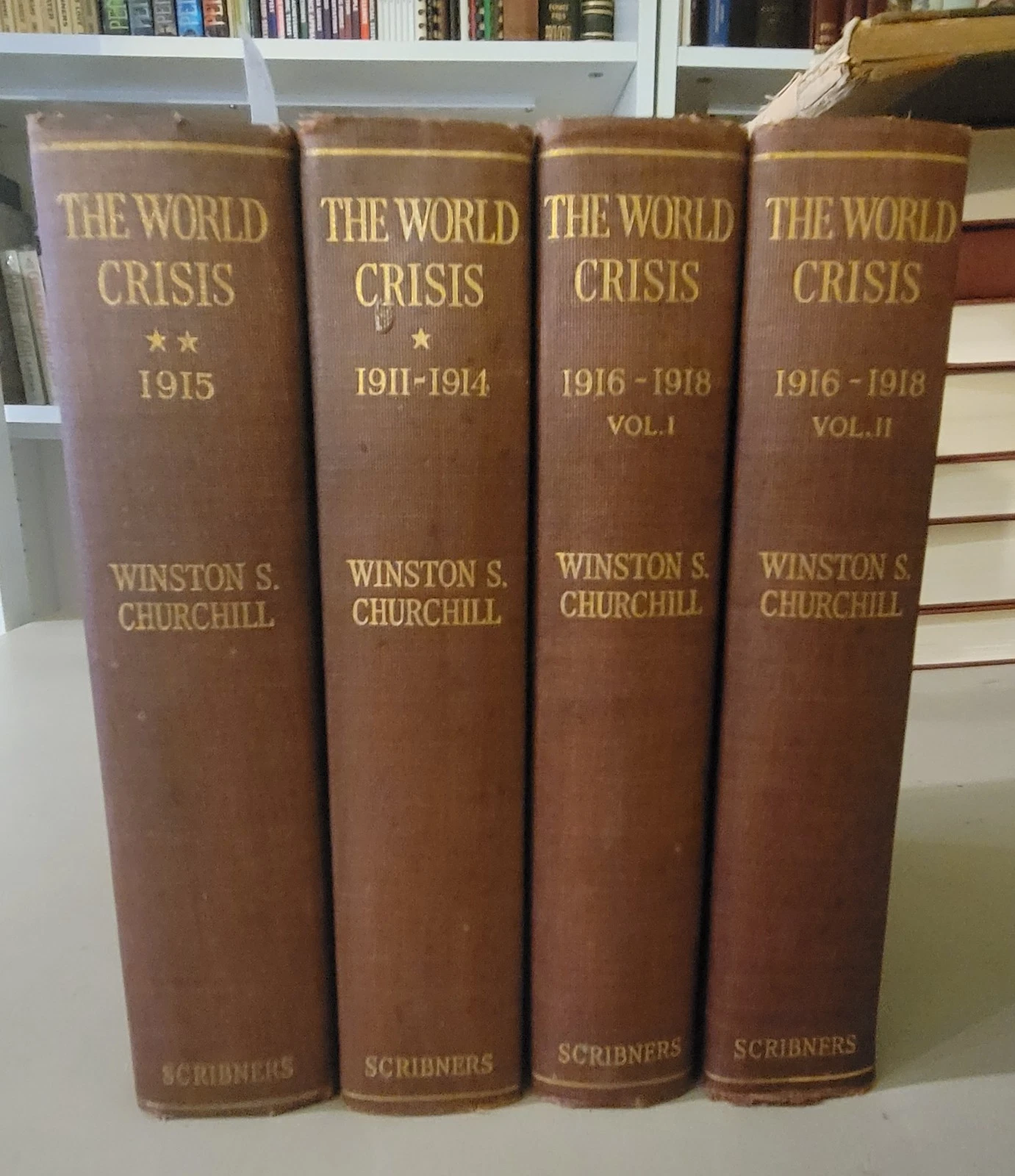 The World Crisis; 1911-1918, Four Volumes