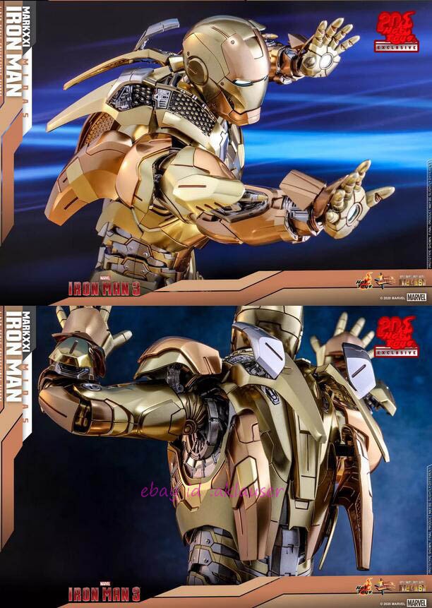 Hot Toys MMS586D36 Ironman 3 Iron Man Mark 21 (midas) for sale