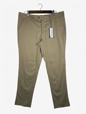 NWT Mizzen+Main Performance Chino Pants | 34x32 | Khaki | Made in USA