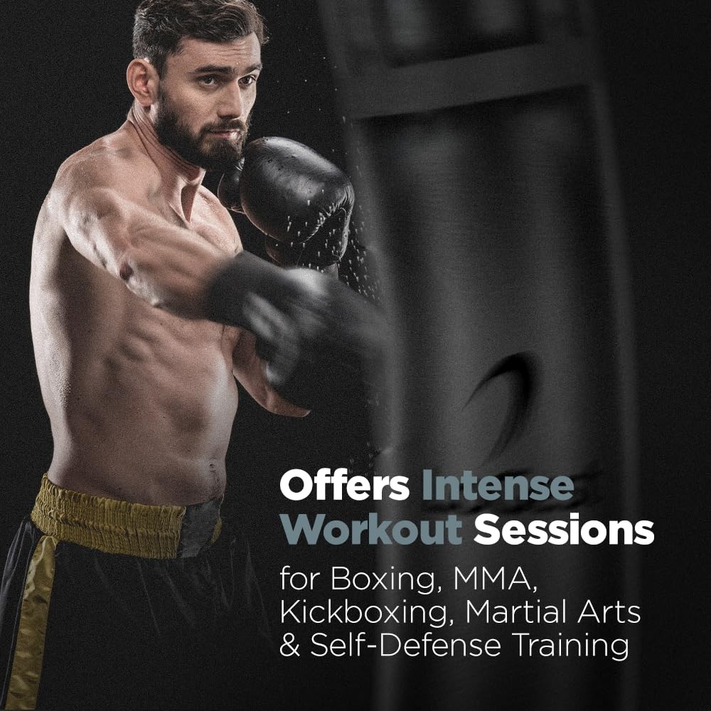 LoGest Boxing Bag - Hanging Punching Bag Sports Training Equipment - MMA,