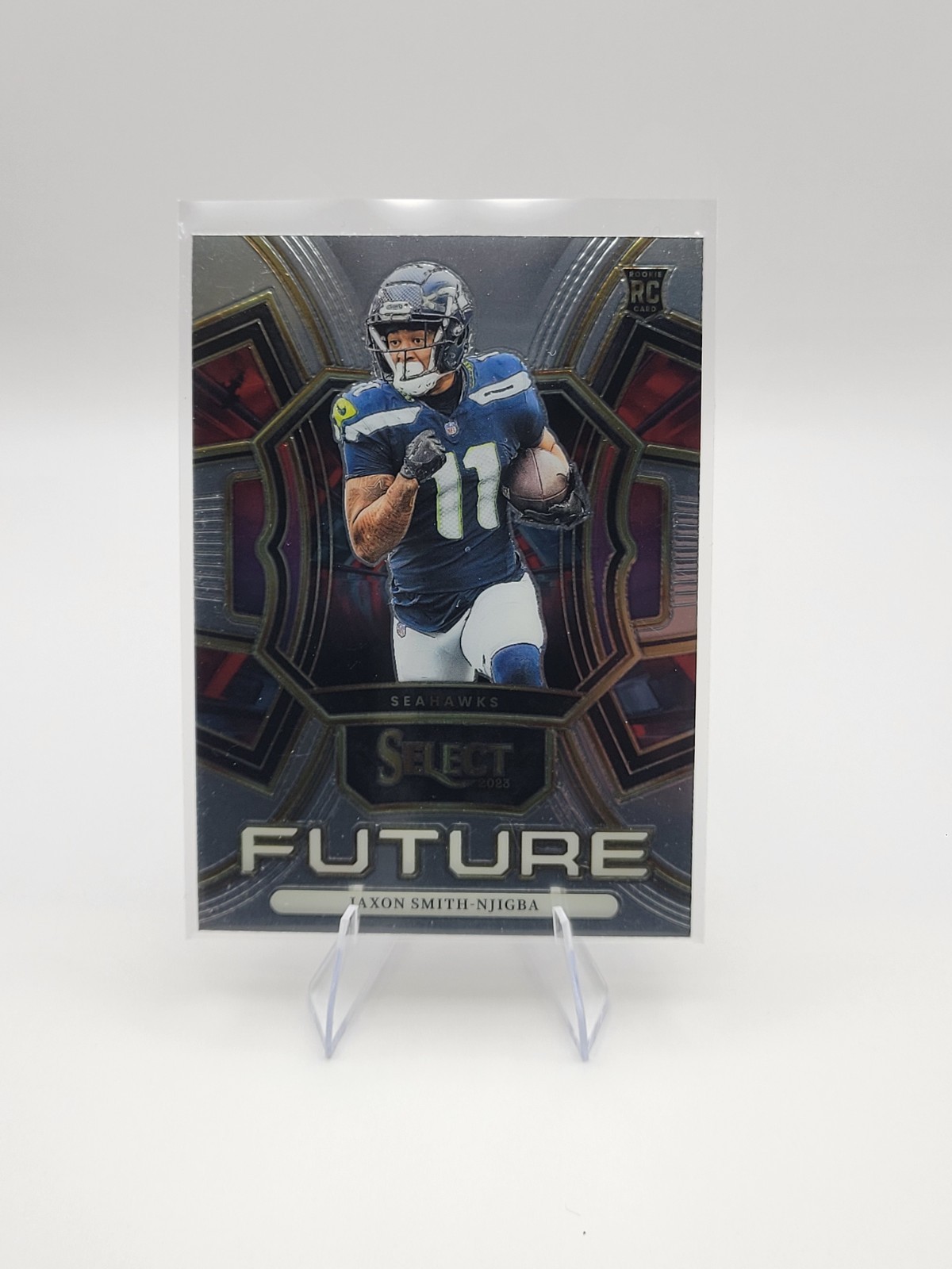2023 Panini Select - Select Future Jaxon Smith-Njigba #FUT-JSN Silver Prizm (RC)