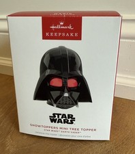 Hallmark Keepsake 2025 Star Wars Showtoppers Mini Tree Topper Darth Vader NEW