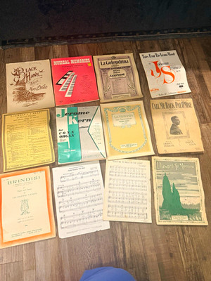 Boosey & Hawkes Vintage Sheet Music Lot Organ Piano Sax Voice Classical Musicals