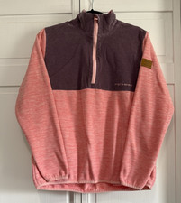 Simply Southern Women s Colorblock 1/4 Zip Mock Neck Fleece Sweatshirt S