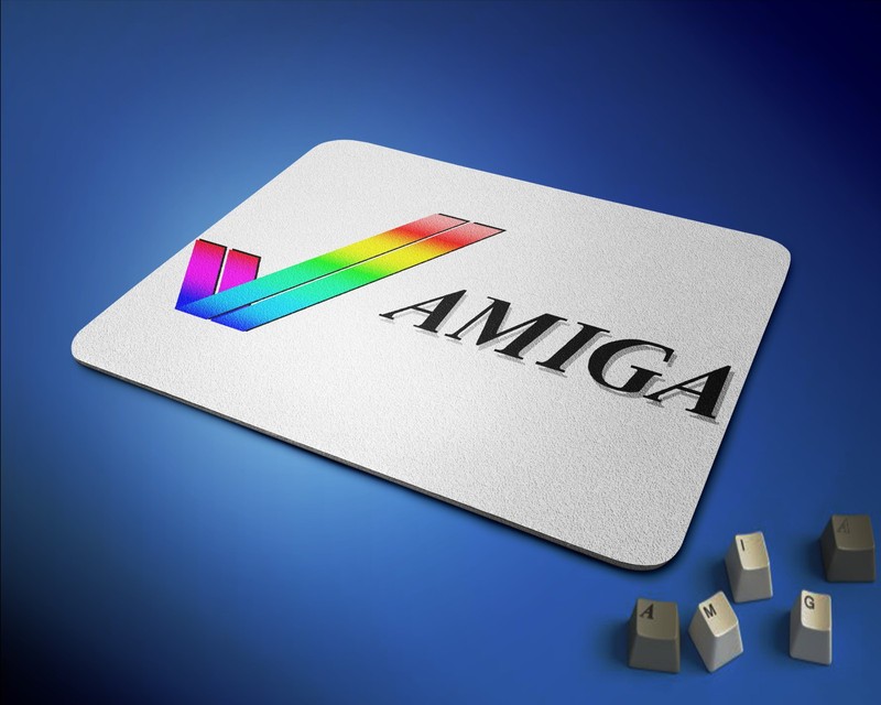 commodore Amiga retro gift  Mouse Mat Pad
