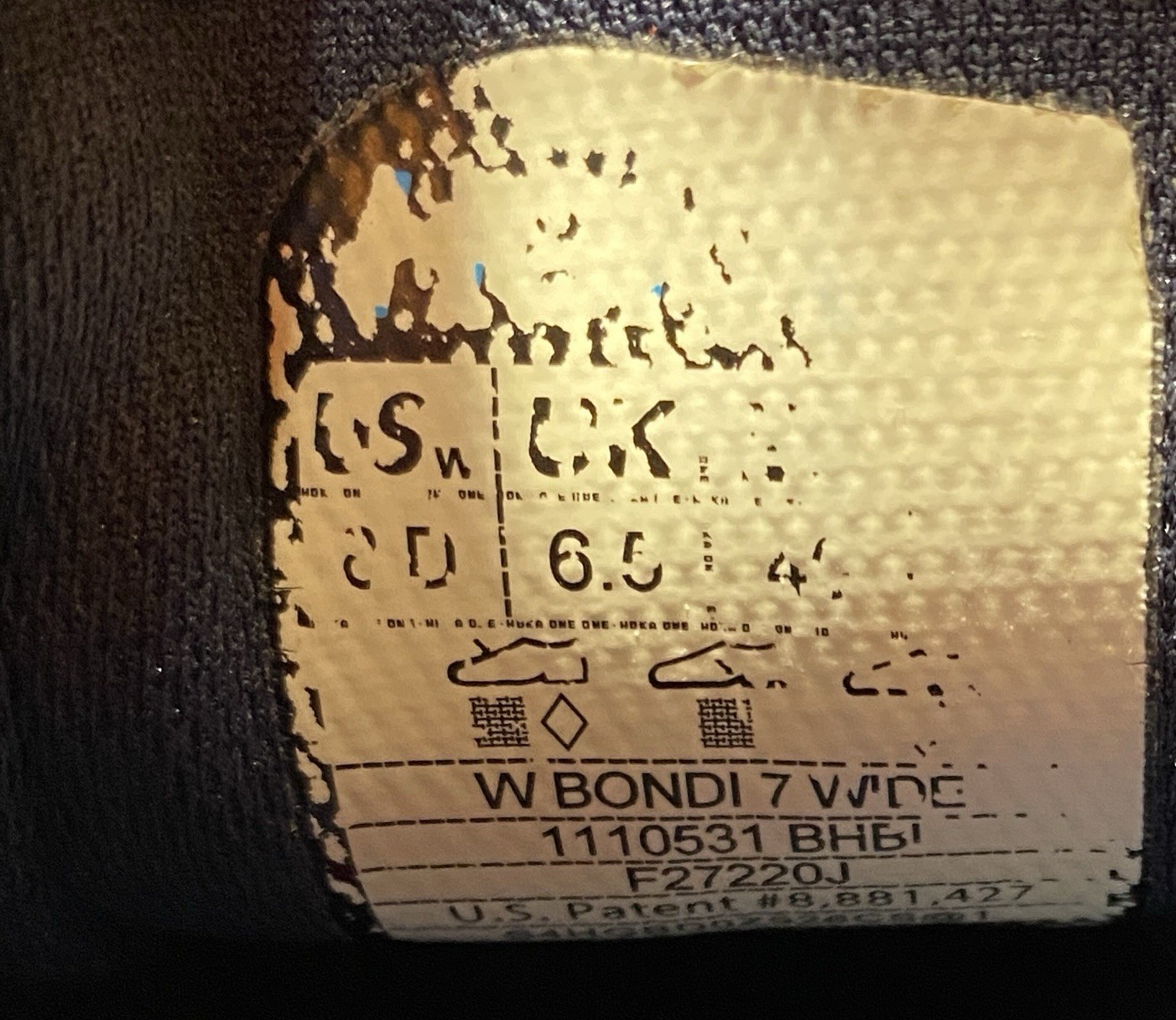 🌐US 8 WIDE- HOKA Bondi 7 “Blue Haze” Women’s SUPREME CUSH-Runnnnn! thumbnail 19