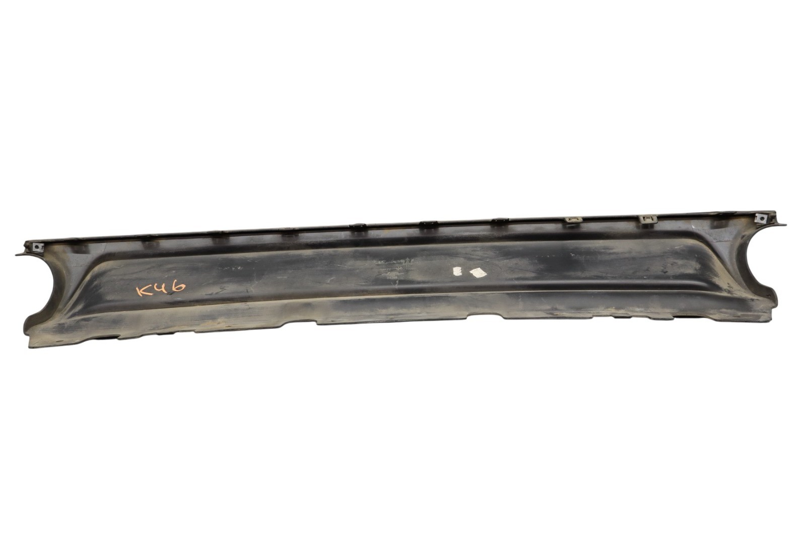 14-19 Maserati Ghibli Rear Bumper Center Lower Molding Trim Panel 670010777 Oem