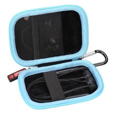 Blue EVA Earphone Case for Beats Flex Wireless Earbuds