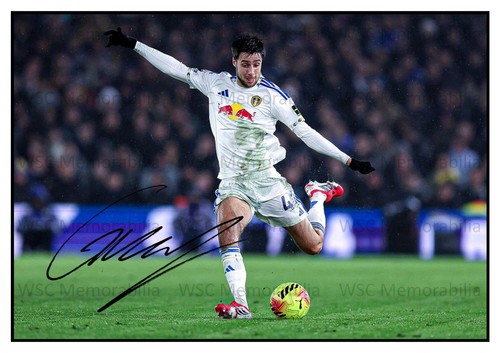 12943. Ilia Gruev Signed Pictures (A4 Prints) Leeds Bulgaria Werder Bremen