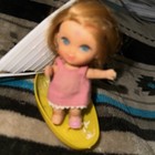 LIDDLE KIDDLE  DOLL NURSE DOLL WITH YELLOW SAIL BOAT! — photo 3