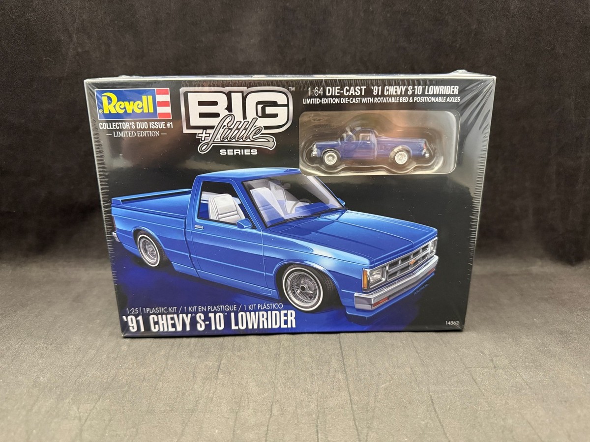 Revell '91 Chevy S-10 Lowrider Pickup - 1:25 Scale Plastic Model