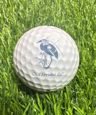 Oceanside Golf Course Club Logo Golf Ball - Oceanside, CA California