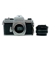 Honeywell Pentax Spotmatic F Camera with Super-Takumar 55mm f/1.8 Lens O514