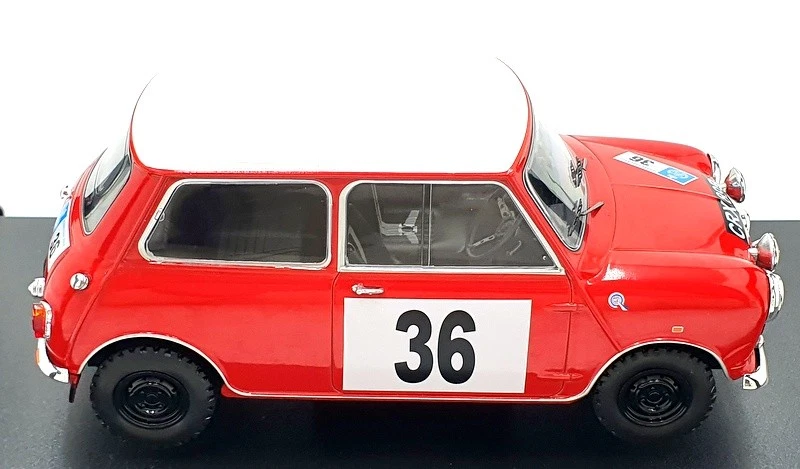 IXO Models 1/18 Scale 18RMC065C - 1965 Mini Cooper S #36 Fall/Crellin - Image 4 of 4