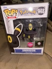 Funko Pop! Vinyl Figure Pokémon Umbreon 948 Chalice Collectibles Flocked 🆕