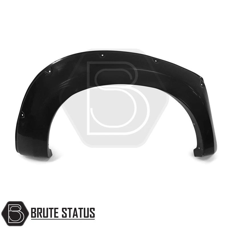 Kit de arco de rueda ancha Isuzu D-Max 2012-2015 guardabarros extendido llamaradas negro mate Dmax - Imagen 4 de 4