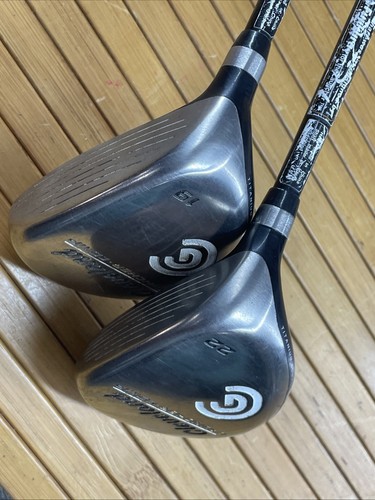 Cleveland Launcher Comp 3 Fairway Woods 19 And 22 degree w/Graphite R Flex Shaft - Picture 7 of 21