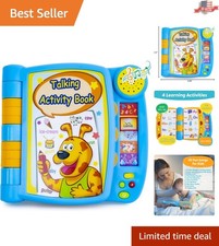 Travel-Friendly Talking Activity Book for Kids - Sounds  Learning Fun