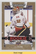 2017-18 Upper Deck Compendium Rookies Gold Jon Gillies #280 READ i8h
