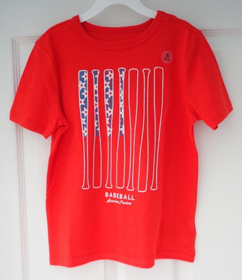 NWT Gap Kids Baseball America's Pastime Shirt Boy's Size L / 10