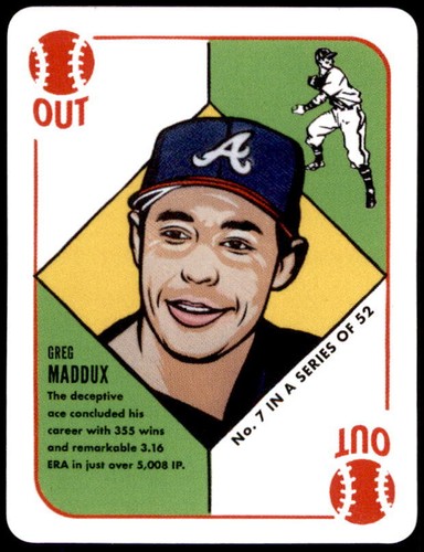 Greg Maddux #7 2021 Topps 1951 Blake Jamieson card