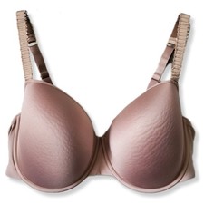 Thirdlove Classic T Shirt Bra Taupe 40D Beige 24/7 Demi Soft Padded Support