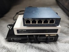 3x TP Link Switch TL-SG105 5 Port TL-SF1008D ...