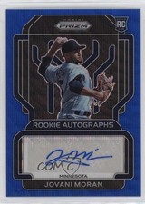 2022 Panini Prizm Rookie Blue Wave 5/50 Jovani Moran #RA-JI Auto 15wb