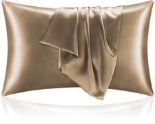 2 Bedelite Satin Pillowcases For Hair And Skin Brown