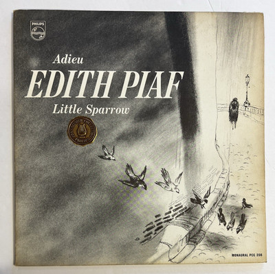 Adieu Little Sparrow -EDITH PIAF 1964-GATEFOLD+BOOKLET-COLLECTORS LP 1964  VG/G