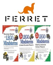 3x Original LEGO Mindstorms Bücher Syngress Verlag Englisch Mario Giulio Ferrari