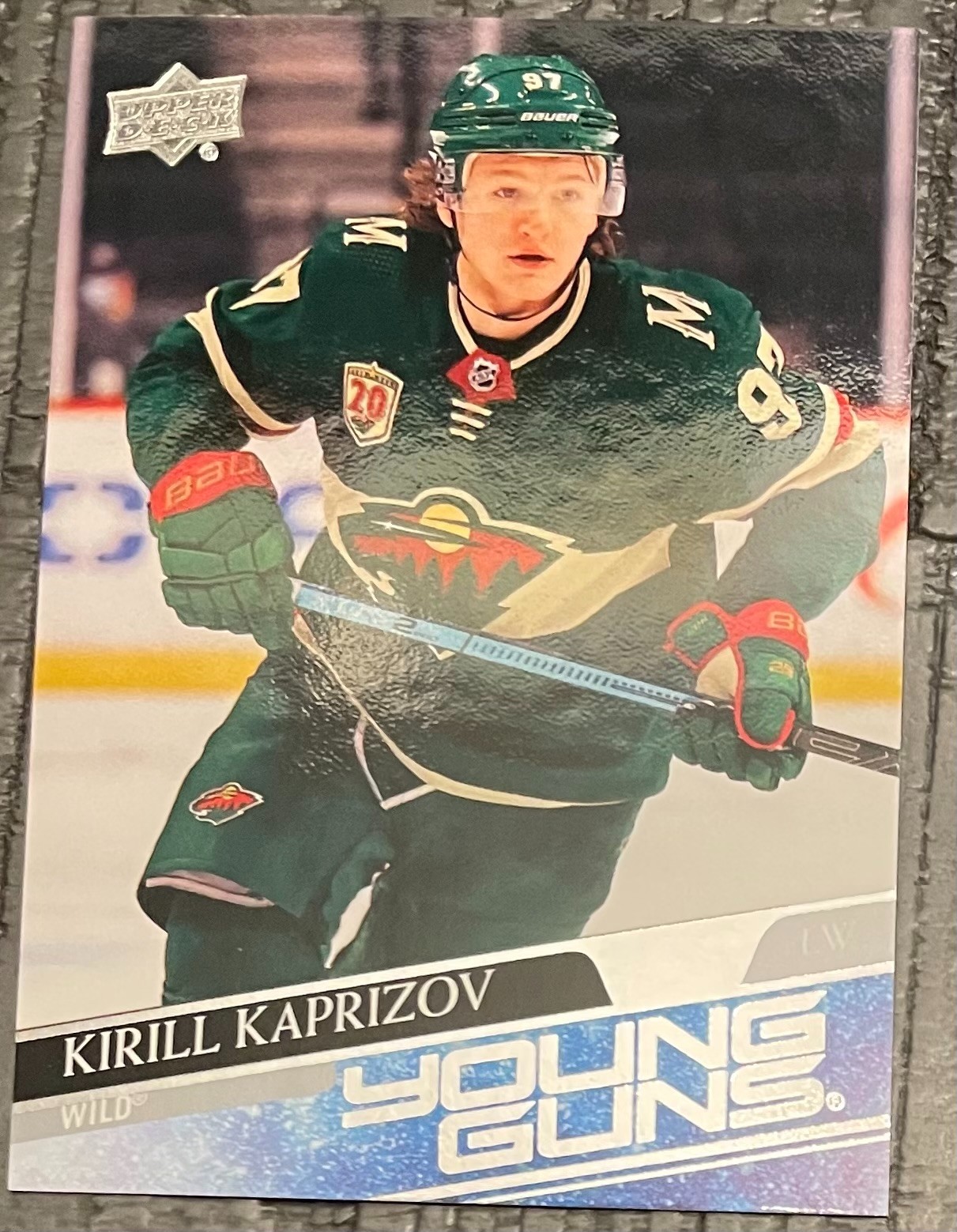 2020-21 Upper Deck - Young Guns Kirill Kaprizov #451 rookie Minnesota Wild RC