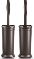 Toilet Brush and Holder, Toilet Bowl Brush with Extra Long Handle, Toilet