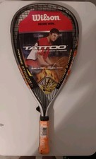 Wilson Hyperalloy Tattoo 22" Racquetball Racquet Airlite Power Stealth Strength