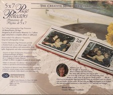 Creative Memories Scrapbook Page Protectors 5x7 NIP 10 Sheets Clear