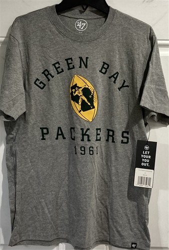Green Bay Packers Legacy Football NFL Throwback Club Herren T-Shirt Größe S - Bild 1 von 1