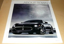 MASERATI GRANTURISO S SPORTS CAR  ARTICLE
