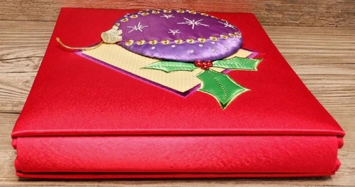 Álbum de fotos adorno de chuchería de Navidad álbum de recortes Navidad Amanda Blu PELUSA TOPS - Imagen 6 de 10