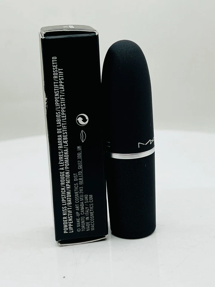 MAC Powder Kiss Lipstick  314 MULL IT  OVER  0.1oz NIB  SALE - Image 4 of 4
