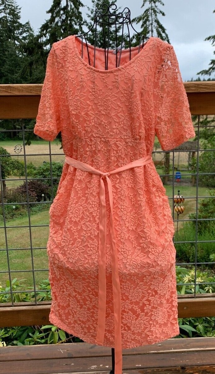 knee length tiered dress Tie V Neck Tiered Dress