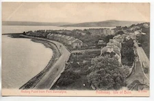 ENGLAND United Kingdom UK - Old Postcard - Ardbeg Point ROTHESAY Isle of Bute